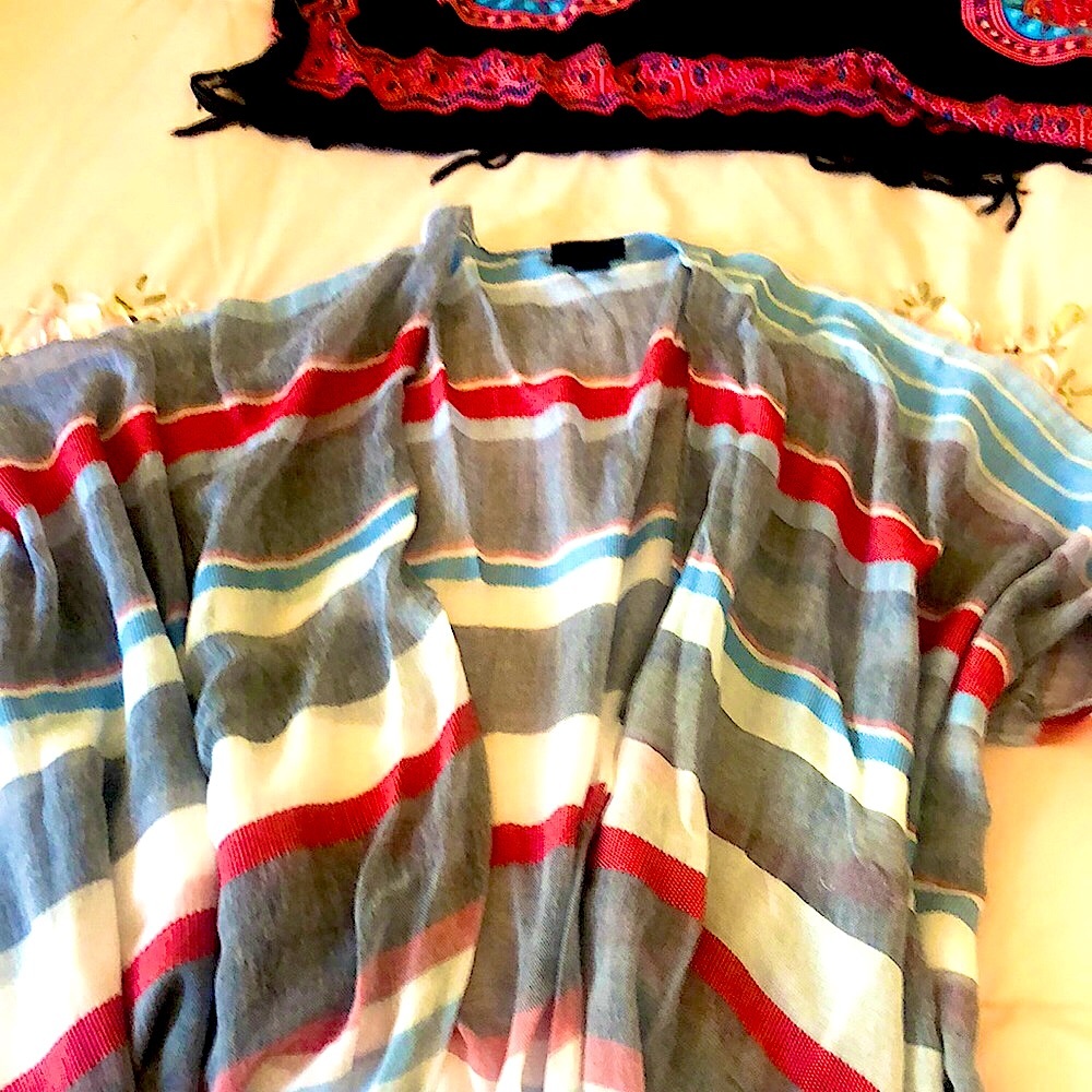 Linen cover up / poncho